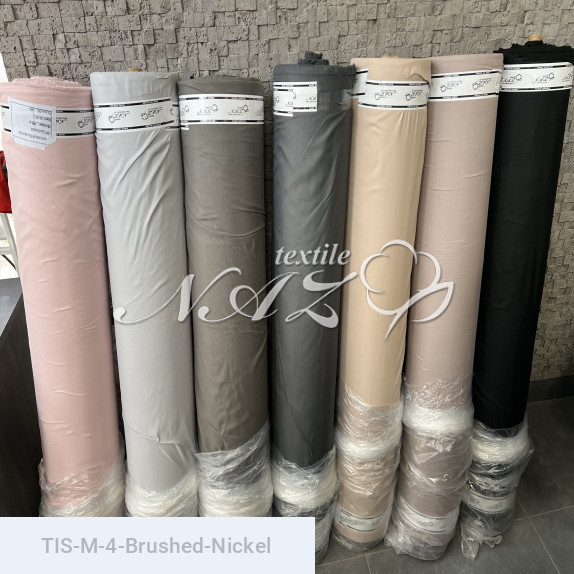 Тканина тиснена M-4-Brushed-Nickel - фото 3